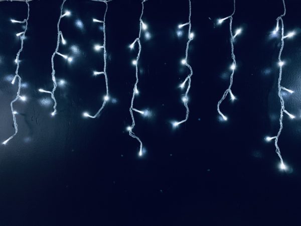 3m Indoor Connectable Icicle Lights - White