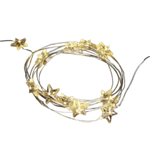 5m 50LED USB Silver Wire Stars Seed Fairy Lights