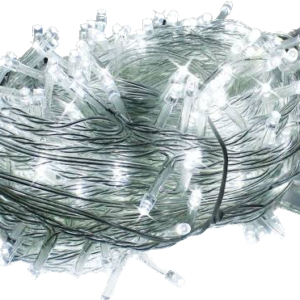 10m 100LED Connectable Indoor Plug In String Fairy Lights - White