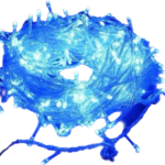 10m Connectable 100 LED Plug In Indoor String Fairy Lights - Blue