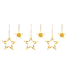 2 Way Powered USB and Battery 3mx1m Star Curtain Lights