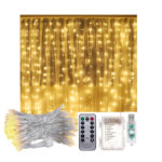 3x3m usb battery Curtain fairy Lights backdrop