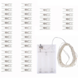 battery peg lights 5m seed fairy lights