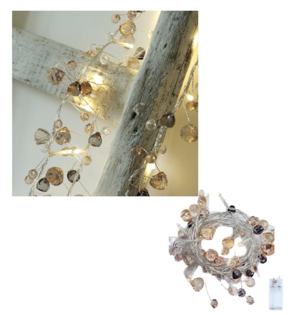 cocoa crystal fairy light