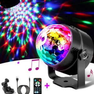 USB Sound Activated LED Disco Ball Disco Lights DJ Party Light Effect
