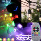 15m colour festoon music lights