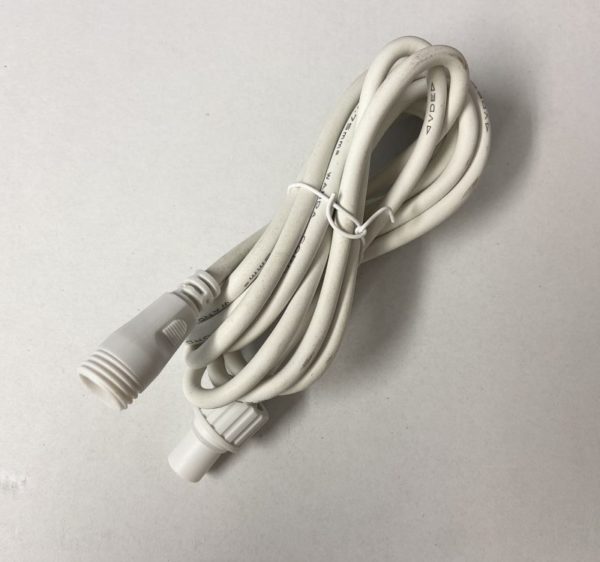 white rubber extension