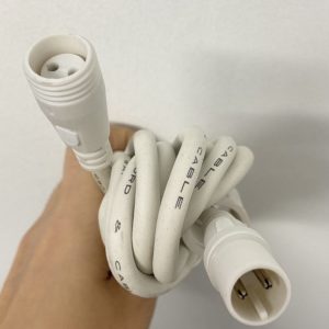 white rubber extension