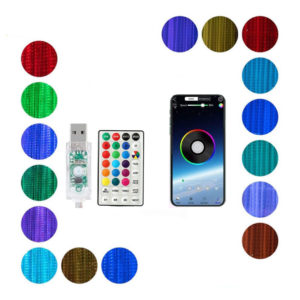 App Control colour changing curtain seed lights