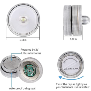 waterproof LED tea light