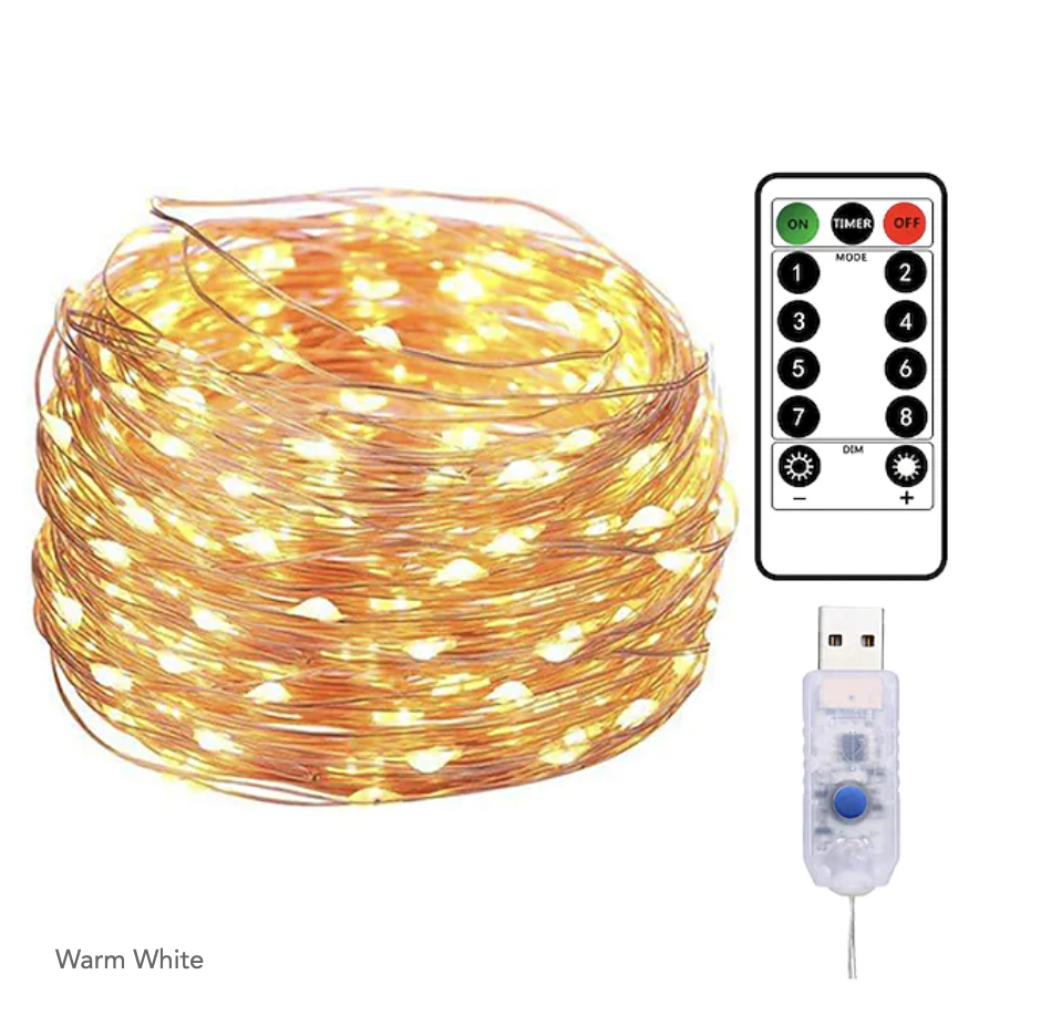 USB Fairy LED Light with Remote Control