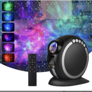 LED and Laser Rechargeable Bluetooth Music Star Projector Galaxy Nebula Cloud Disco / Night Light