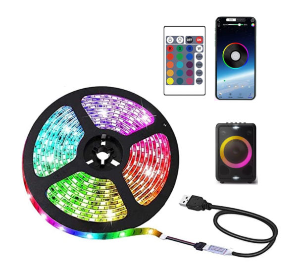 Sound rgb led clearance strip lights