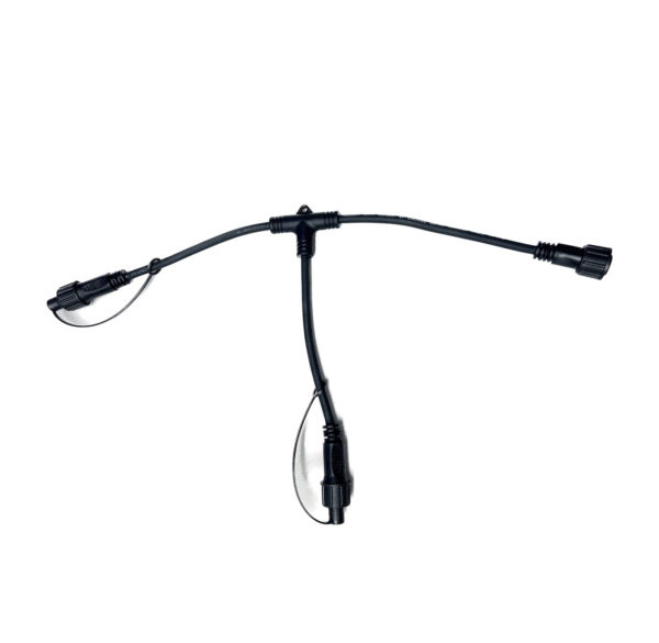 T Splitter / Connector for Outdoor Waterproof Festoon Lights T Splitter / Connector for Outdoor Waterproof Festoon Lights