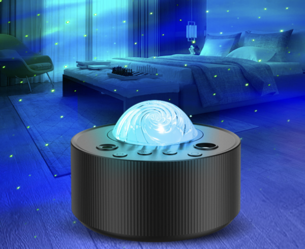 Northern Lights Aurora Moon & Star LED and Laser Projector Lamp