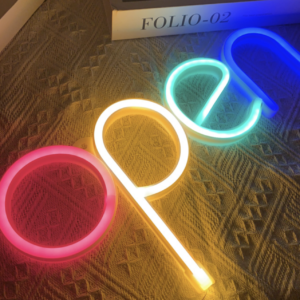 Open Neon sign LED lights