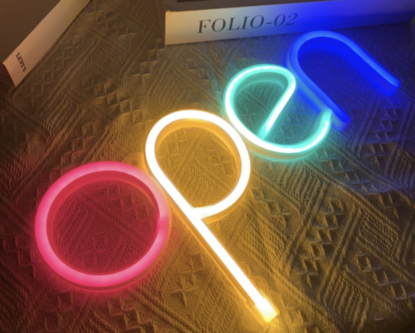 Open Neon sign LED lights