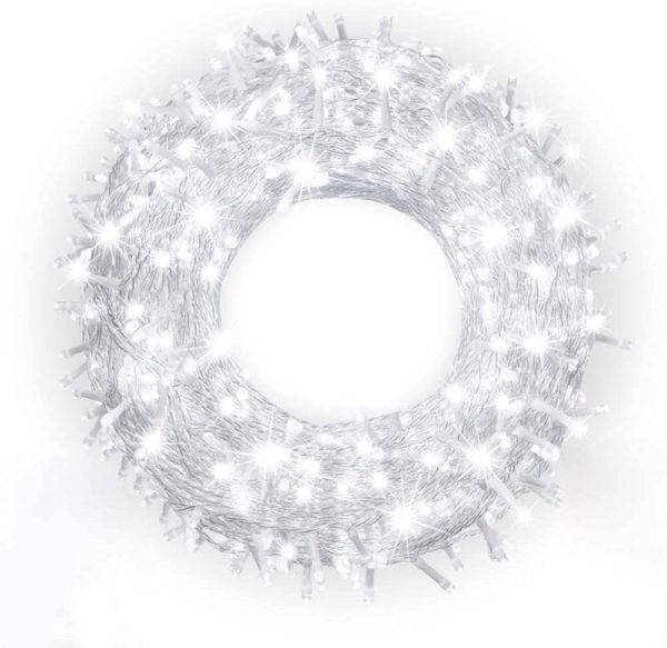 50m string fairy lights white