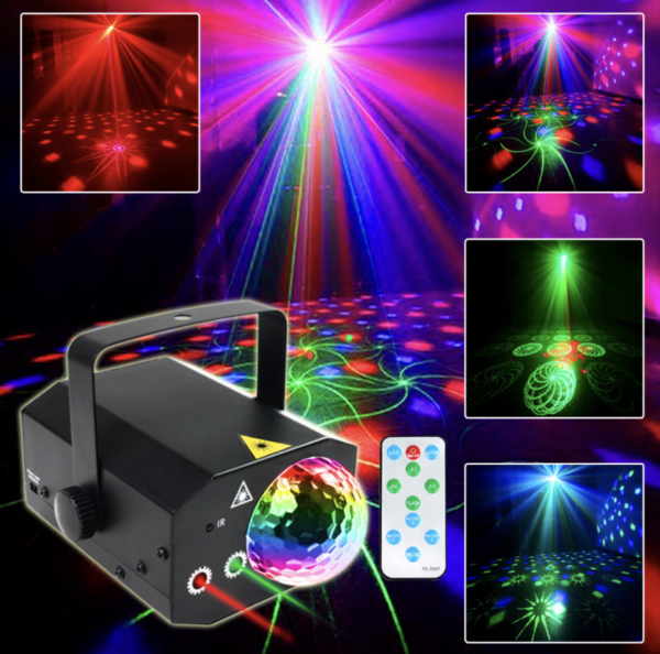 Laser clearance ball light