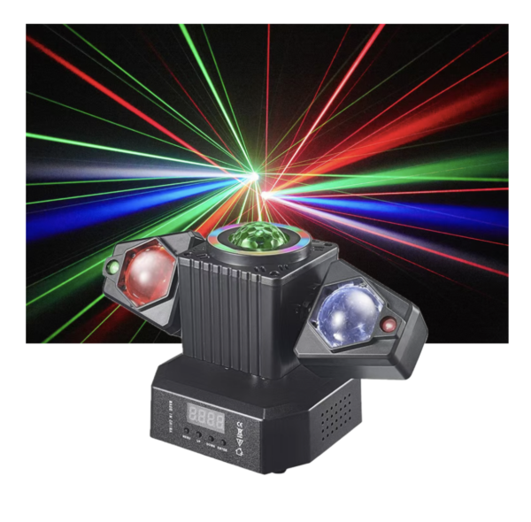 50w 2 arm moving head laser strobe light