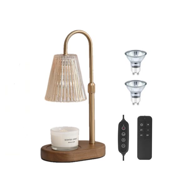 oval base candle warmer with new remote