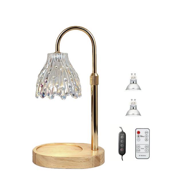 clear raindrop candle warmer lamp main