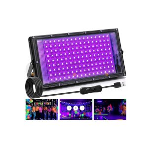 144led usb uv black lights