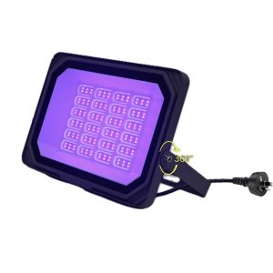 50W 365nm UV Black Light Waterproof Ultra Violet Stage fluorescent Purple Light